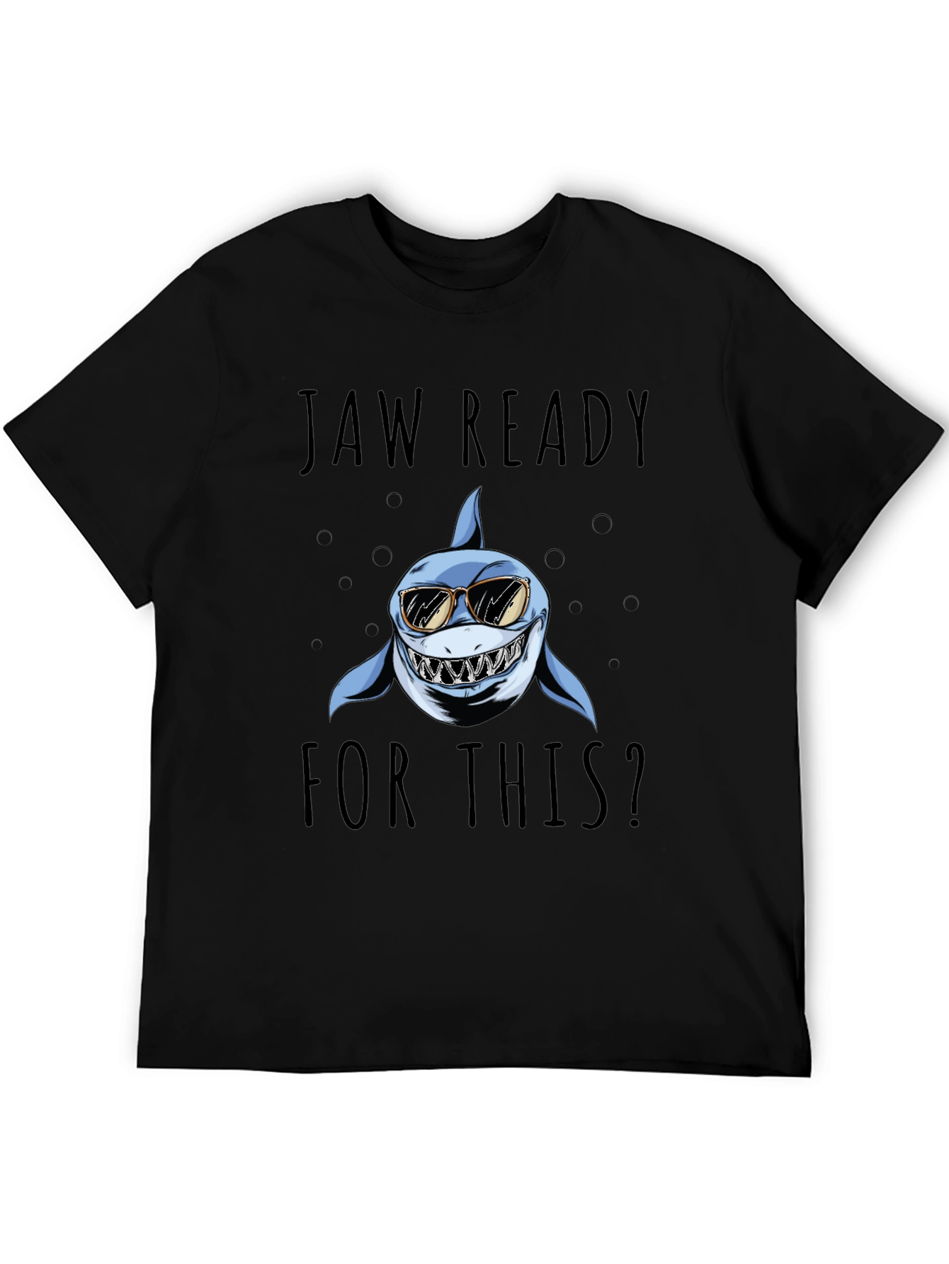 Jaw Ready Shark Graphic T-Shirt