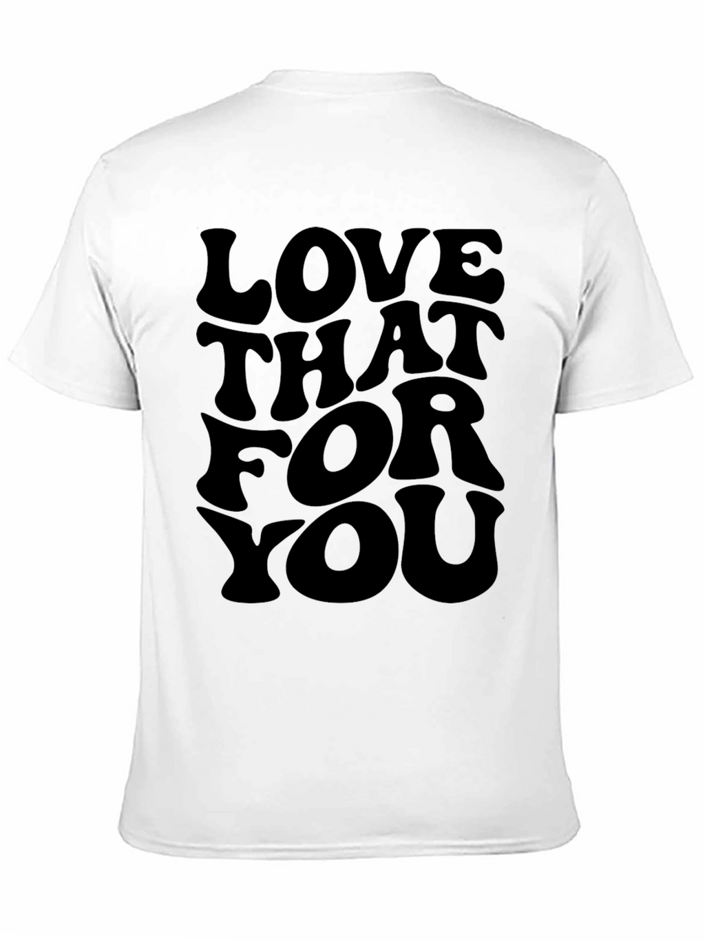 Love That For You Graphic Tee - Black
