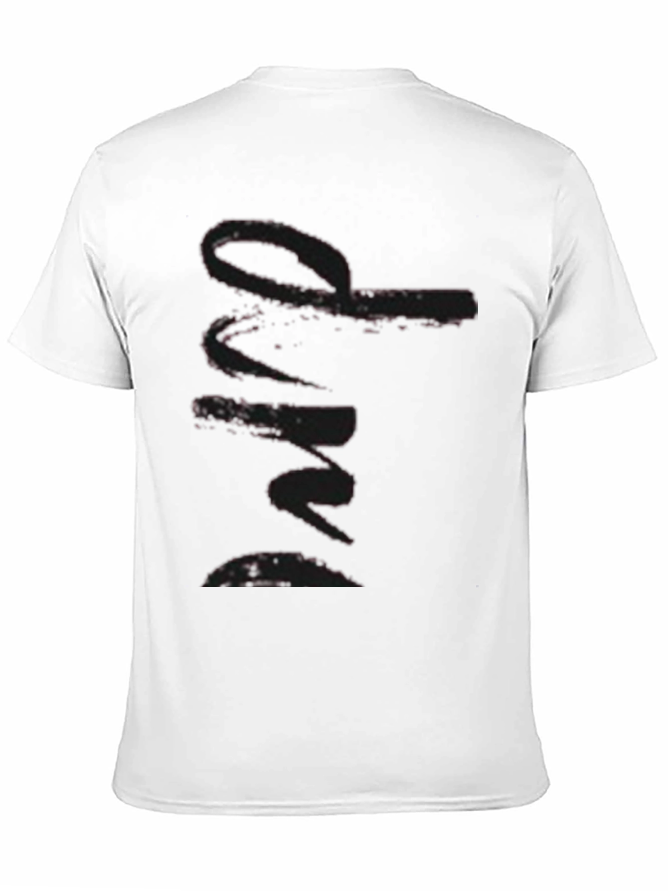 Stylish Black Graphic Print Tee