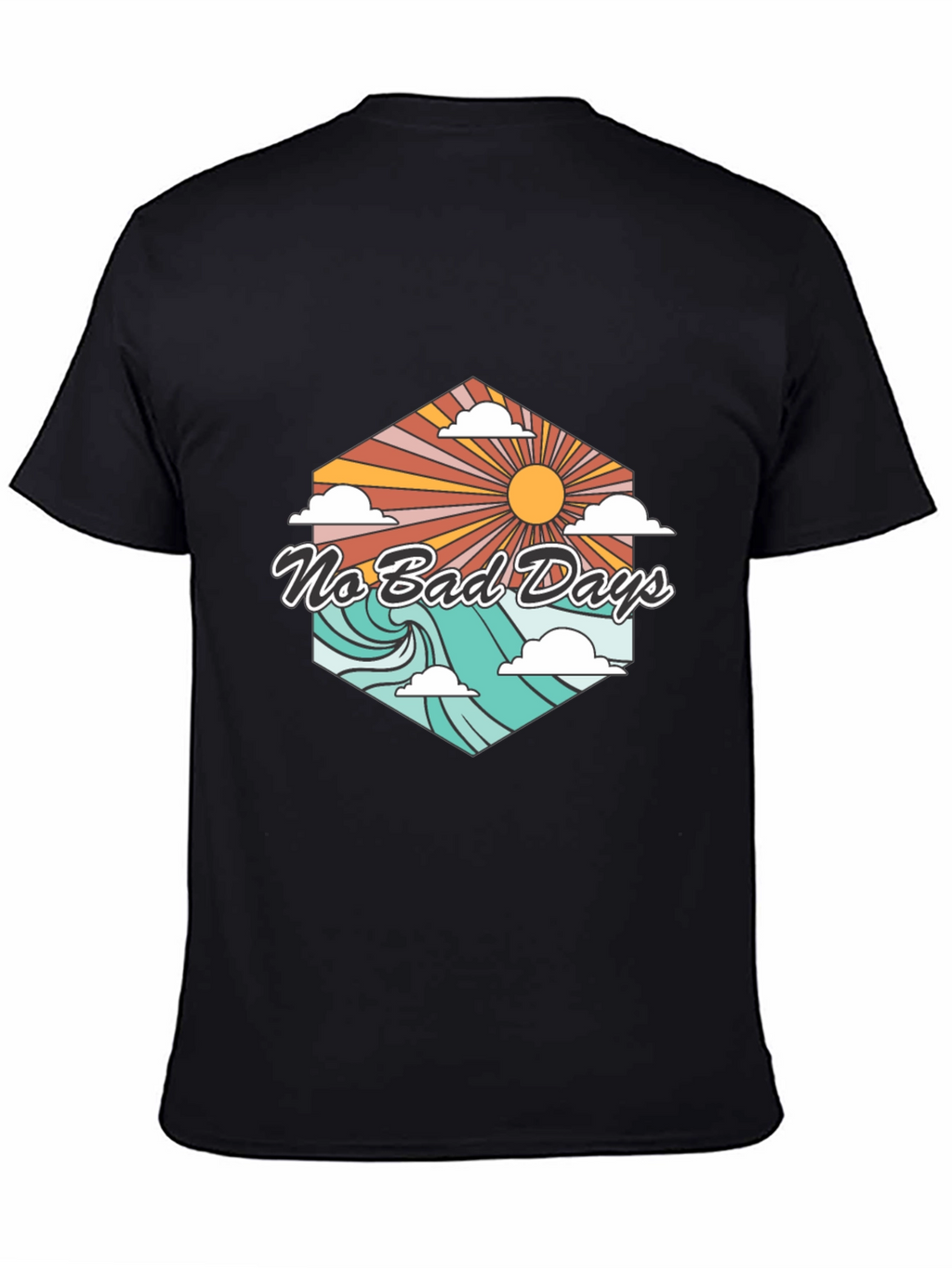 No Bad Days T-Shirt - Retro Summer Vibe