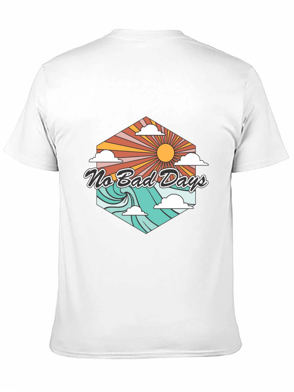 No Bad Days T-Shirt - Retro Summer Vibe