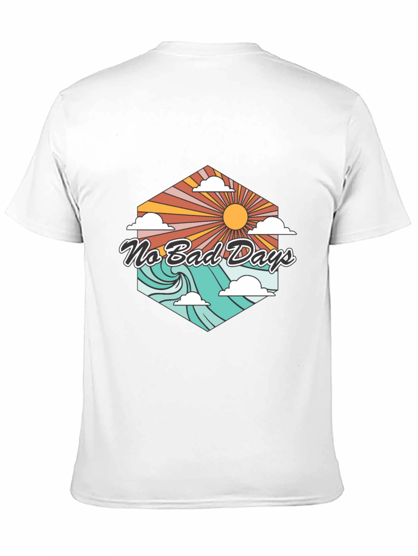 No Bad Days T-Shirt - Retro Summer Vibe