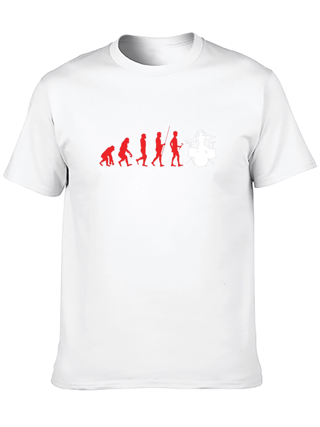 Drummer Evolution Graphic T-Shirt