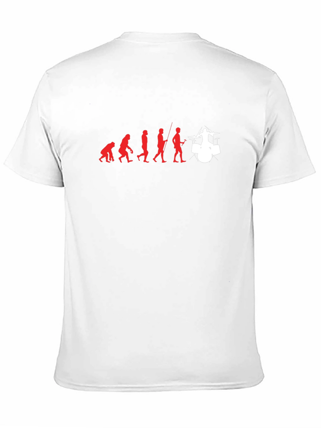 Drummer Evolution Graphic T-Shirt