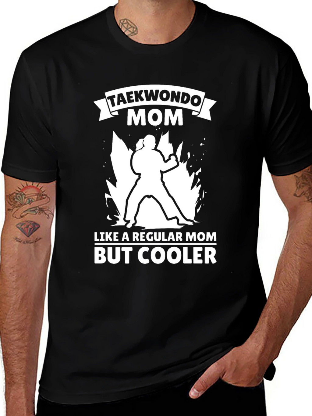 Taekwondo Mom T-Shirt - Cool Martial Arts Tee