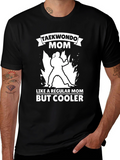 Taekwondo Mom T-Shirt - Cool Martial Arts Tee