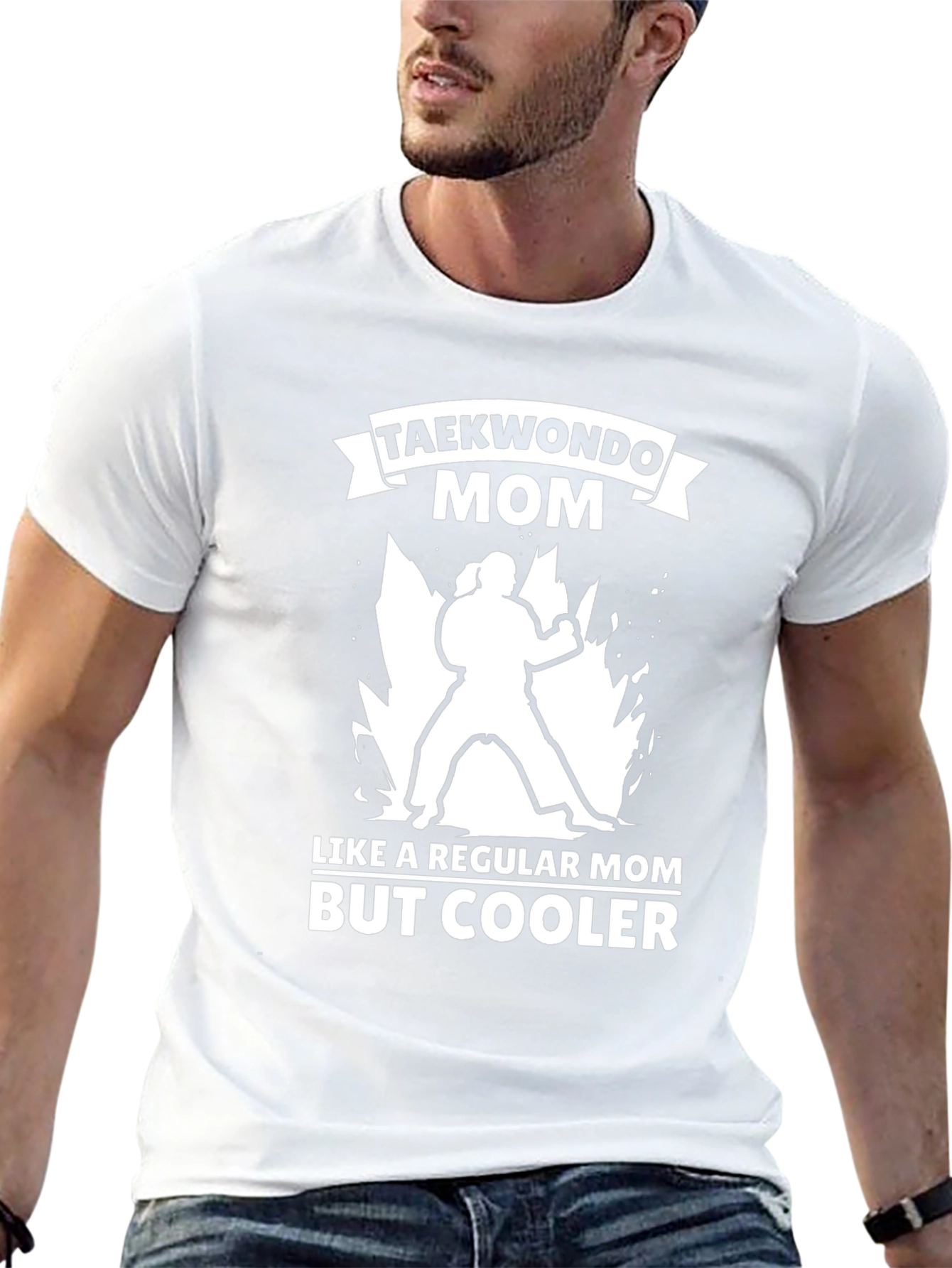 Taekwondo Mom T-Shirt - Cool Martial Arts Tee