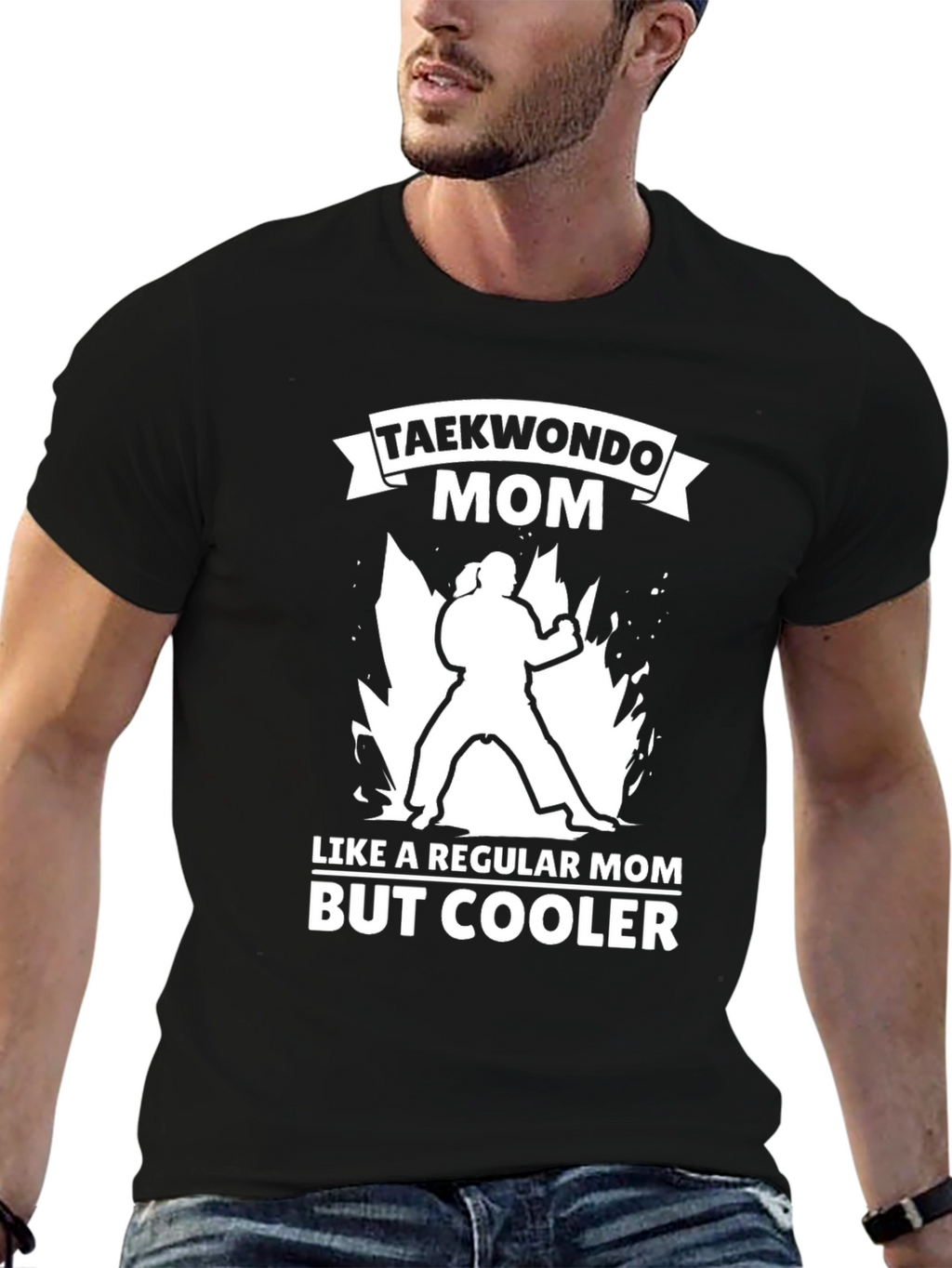 Taekwondo Mom T-Shirt - Cool Martial Arts Tee