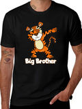Big Brother Tiger Dab Graphic T-Shirt