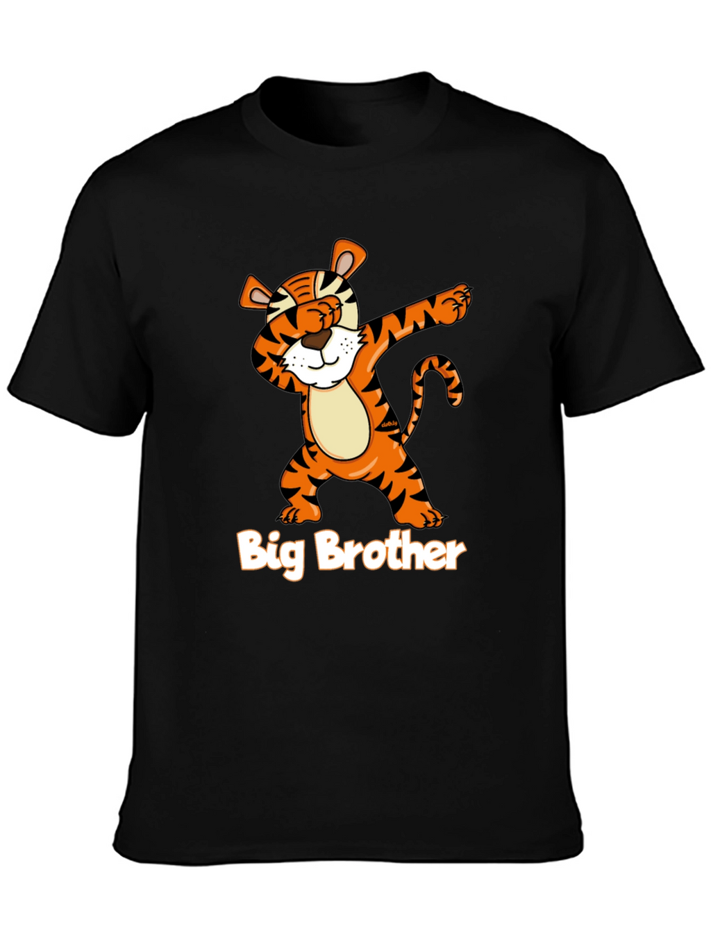Big Brother Tiger Dab Graphic T-Shirt