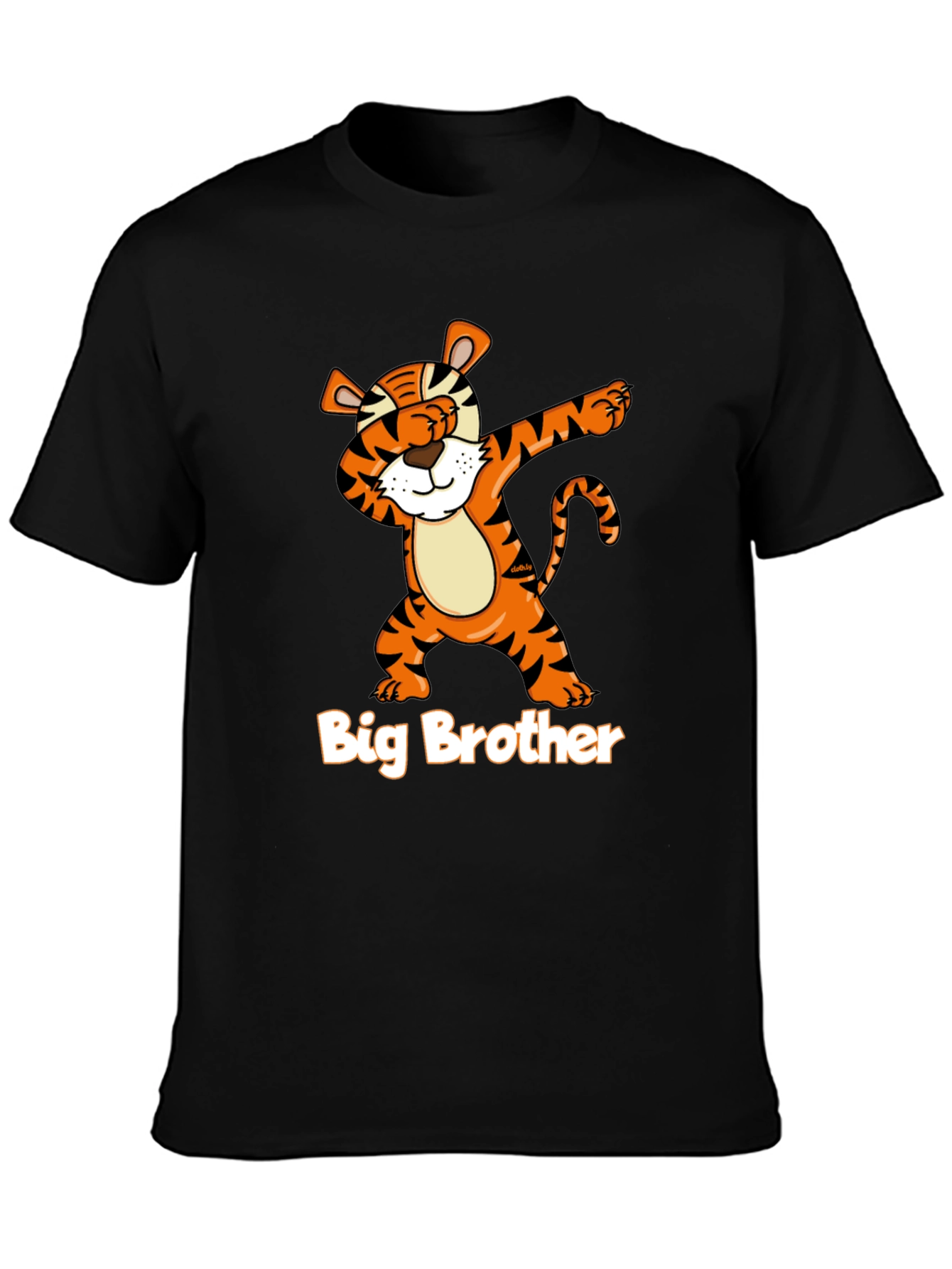 Big Brother Tiger Dab Graphic T-Shirt