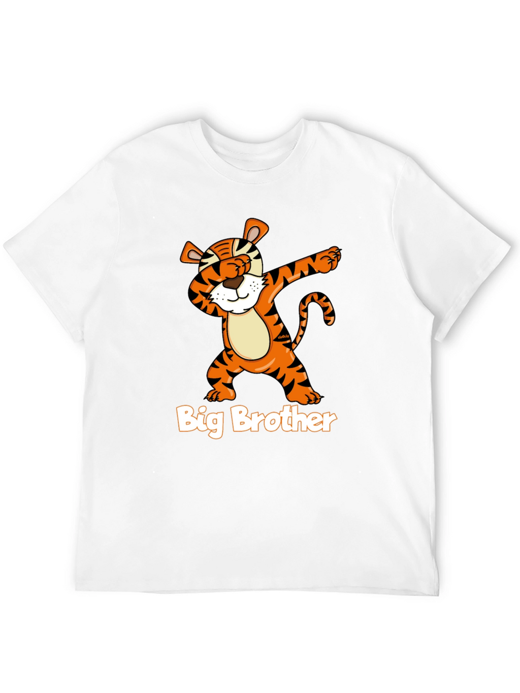 Big Brother Tiger Dab Graphic T-Shirt