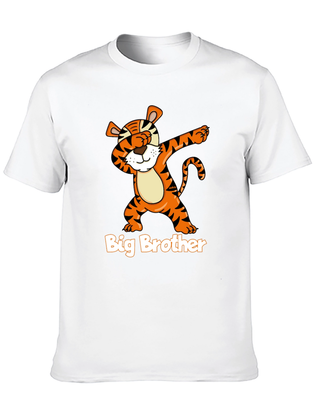 Big Brother Tiger Dab Graphic T-Shirt