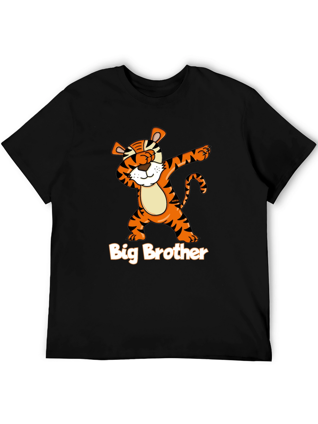 Big Brother Tiger Dab Graphic T-Shirt