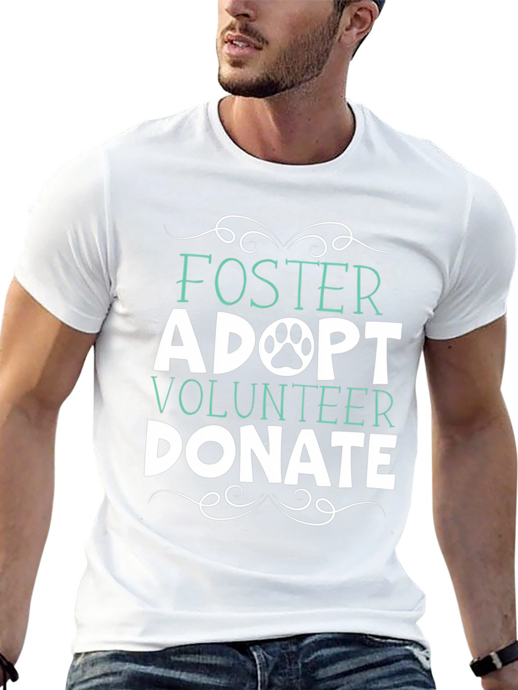 Foster Adopt Volunteer Donate T-Shirt
