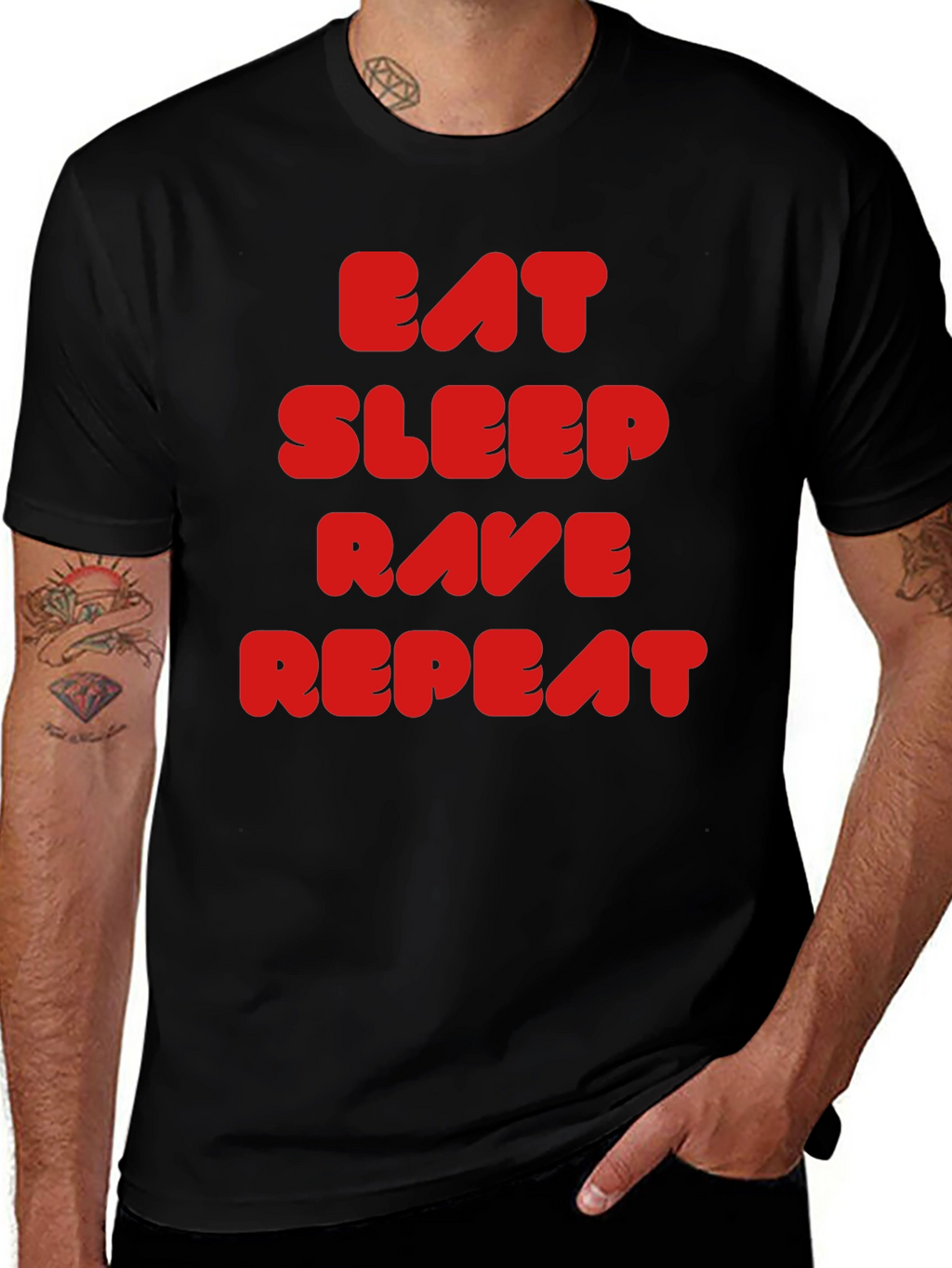 Eat Sleep Rave Repeat T-Shirt