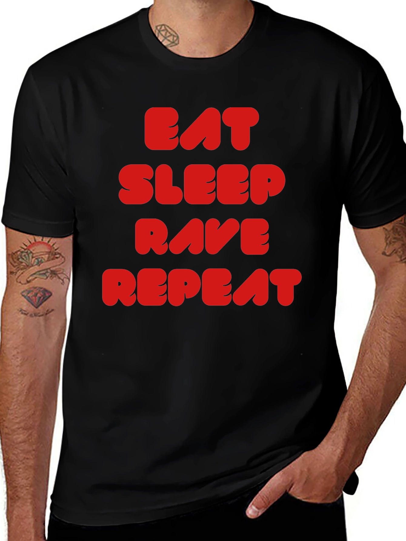 Eat Sleep Rave Repeat T-Shirt