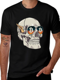 Bitcoin Skull Tee