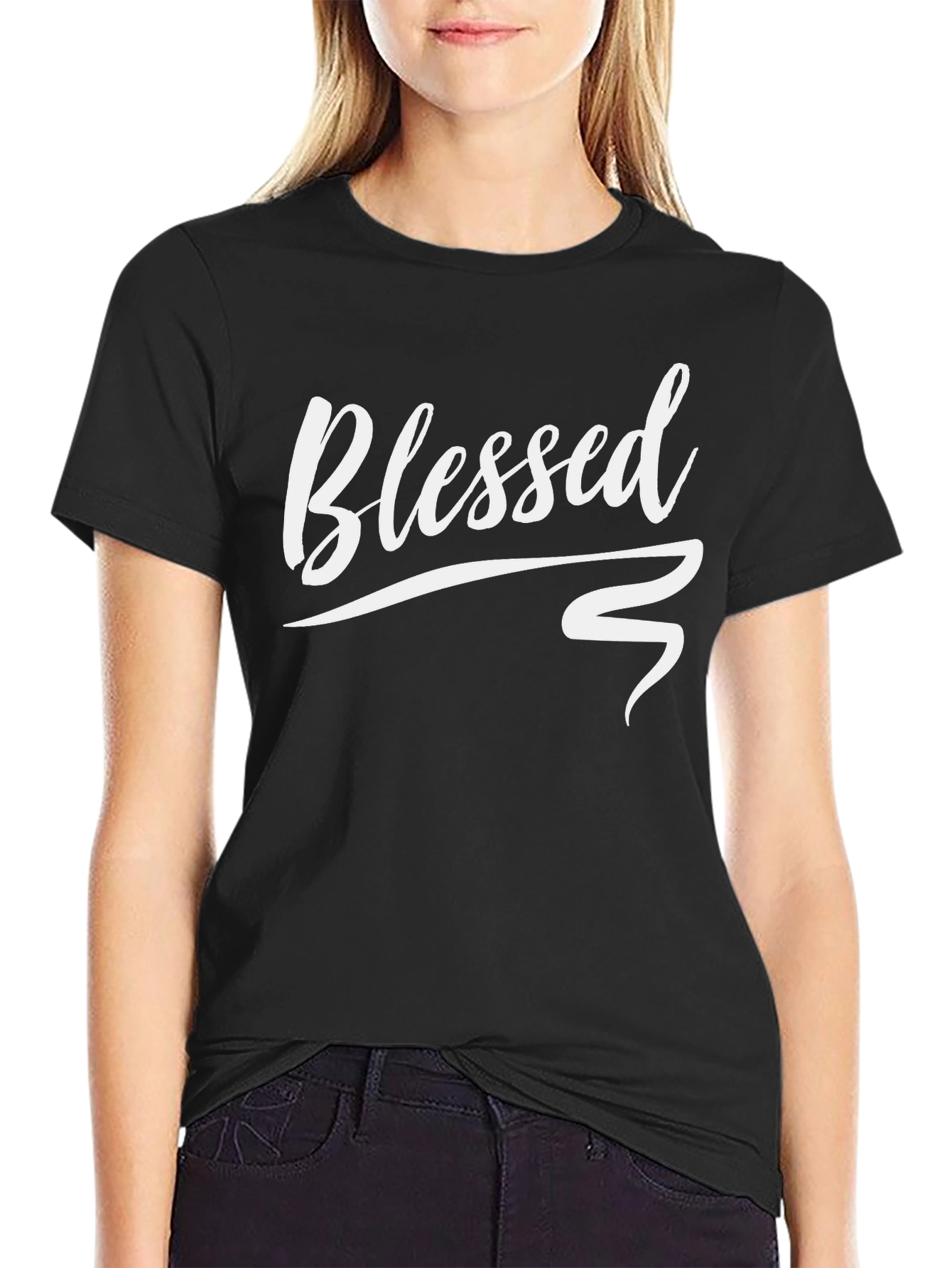 Blessed Graphic T-Shirt - Soft Cotton Blend
