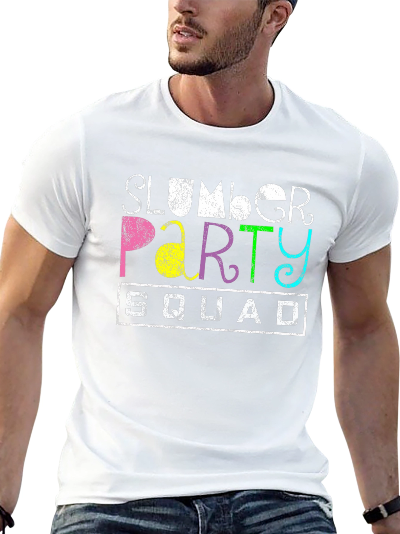 Slumber Party Squad Graphic T-Shirt