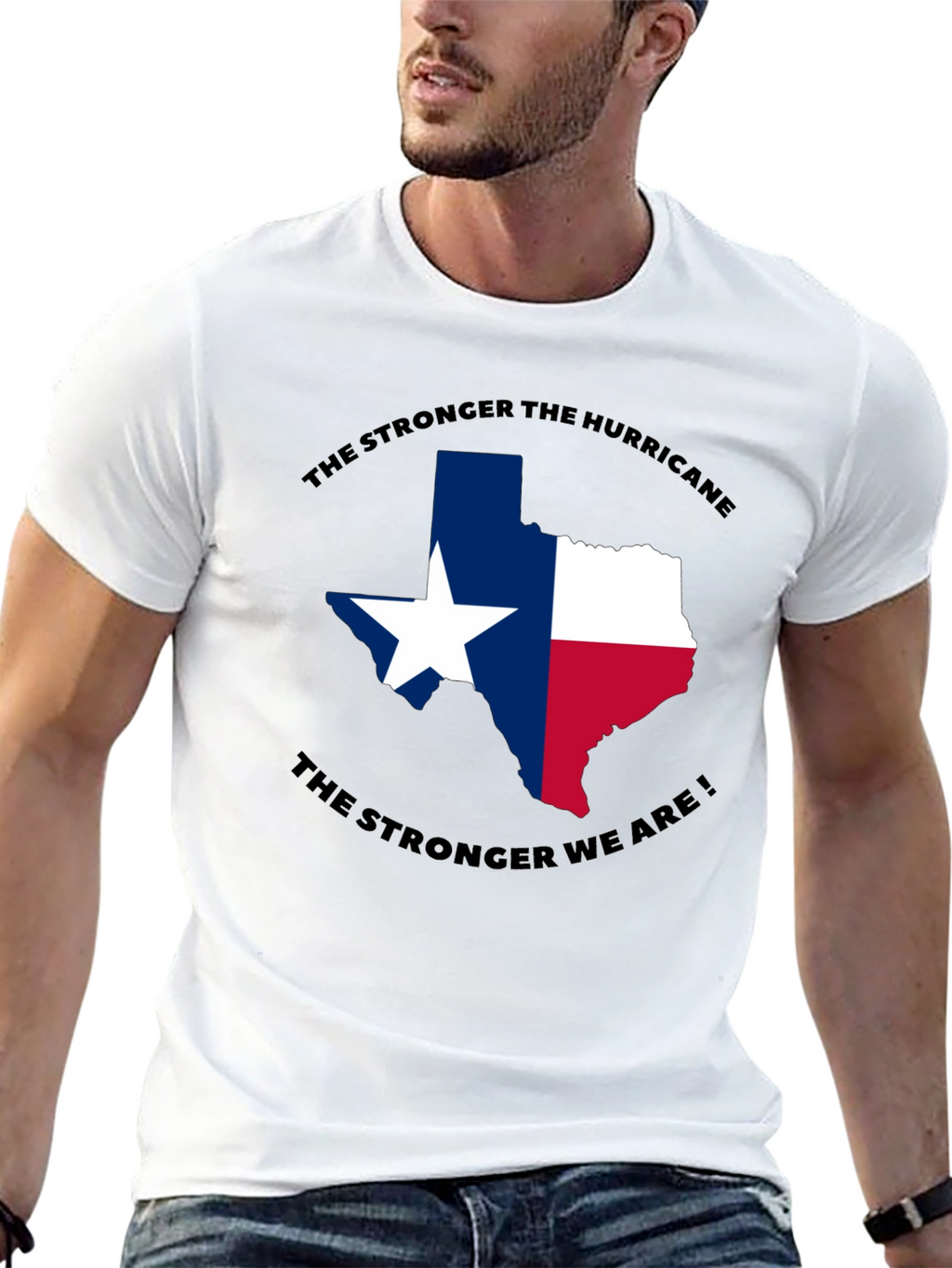Texas Hurricane Stronger Together T-Shirt