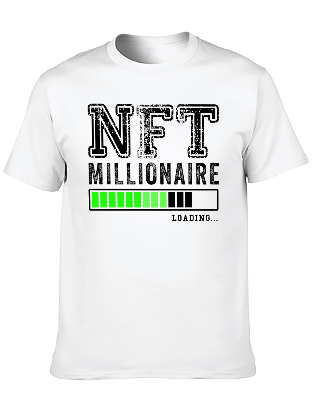 NFT Millionaire Loading T-Shirt - Black