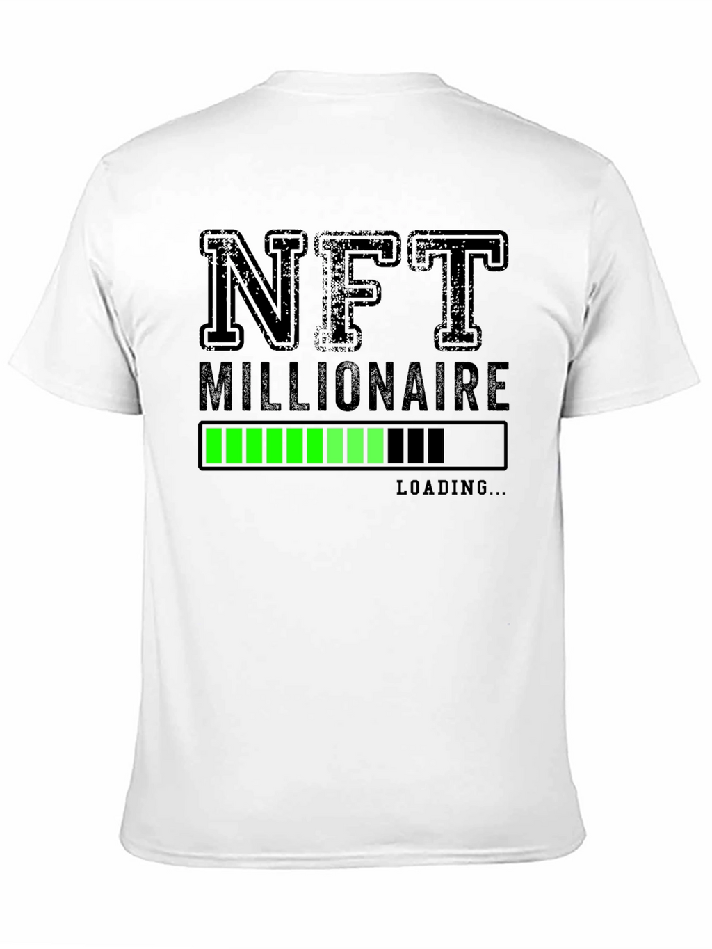 NFT Millionaire Loading T-Shirt - Black