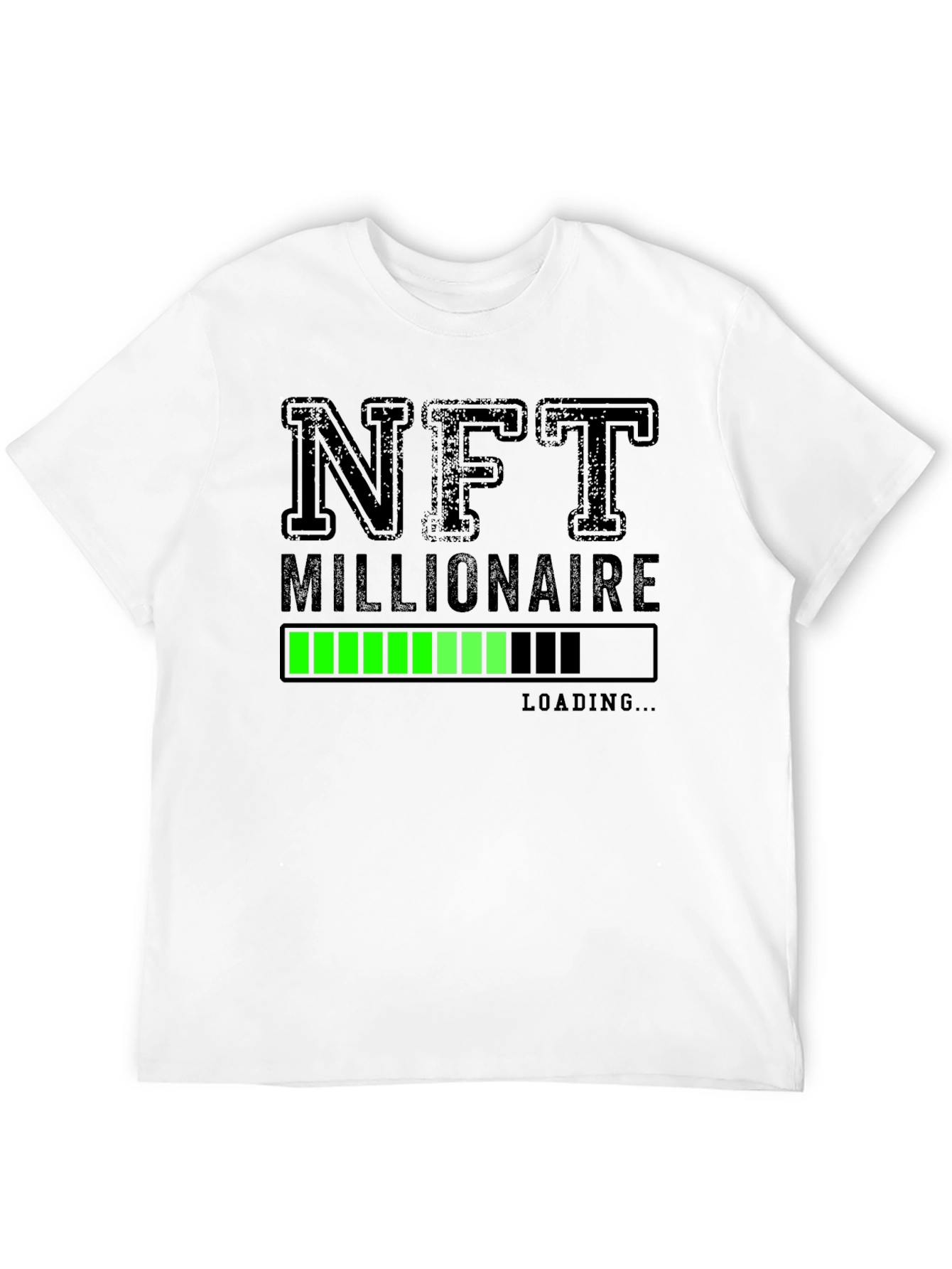 NFT Millionaire Loading T-Shirt - Black