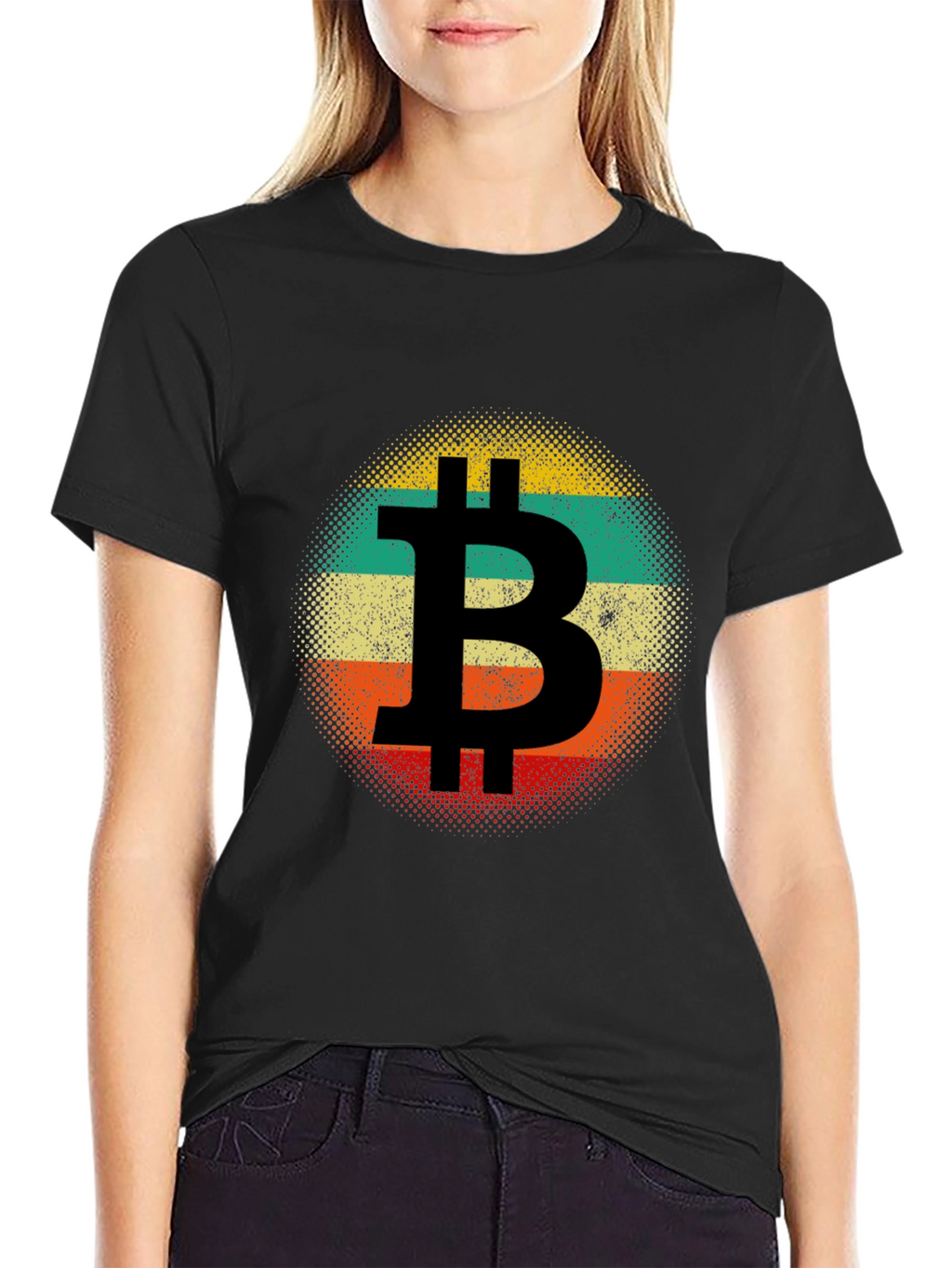 Bitcoin Retro Graphic Tee - Crypto Fan Apparel