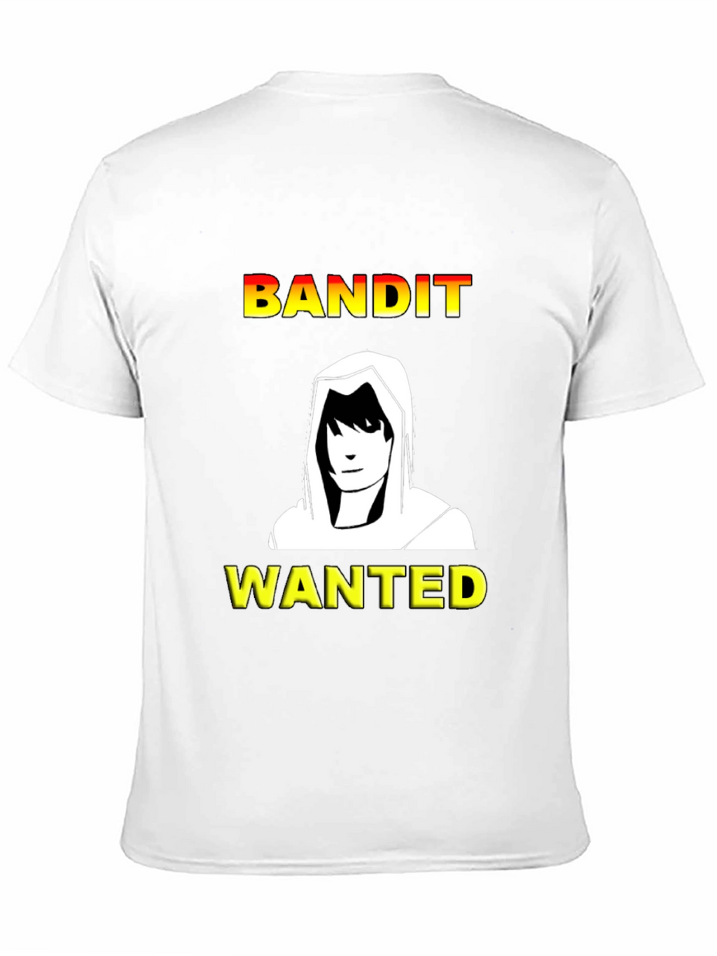 Bandit Wanted T-Shirt - Black Crew Neck Tee