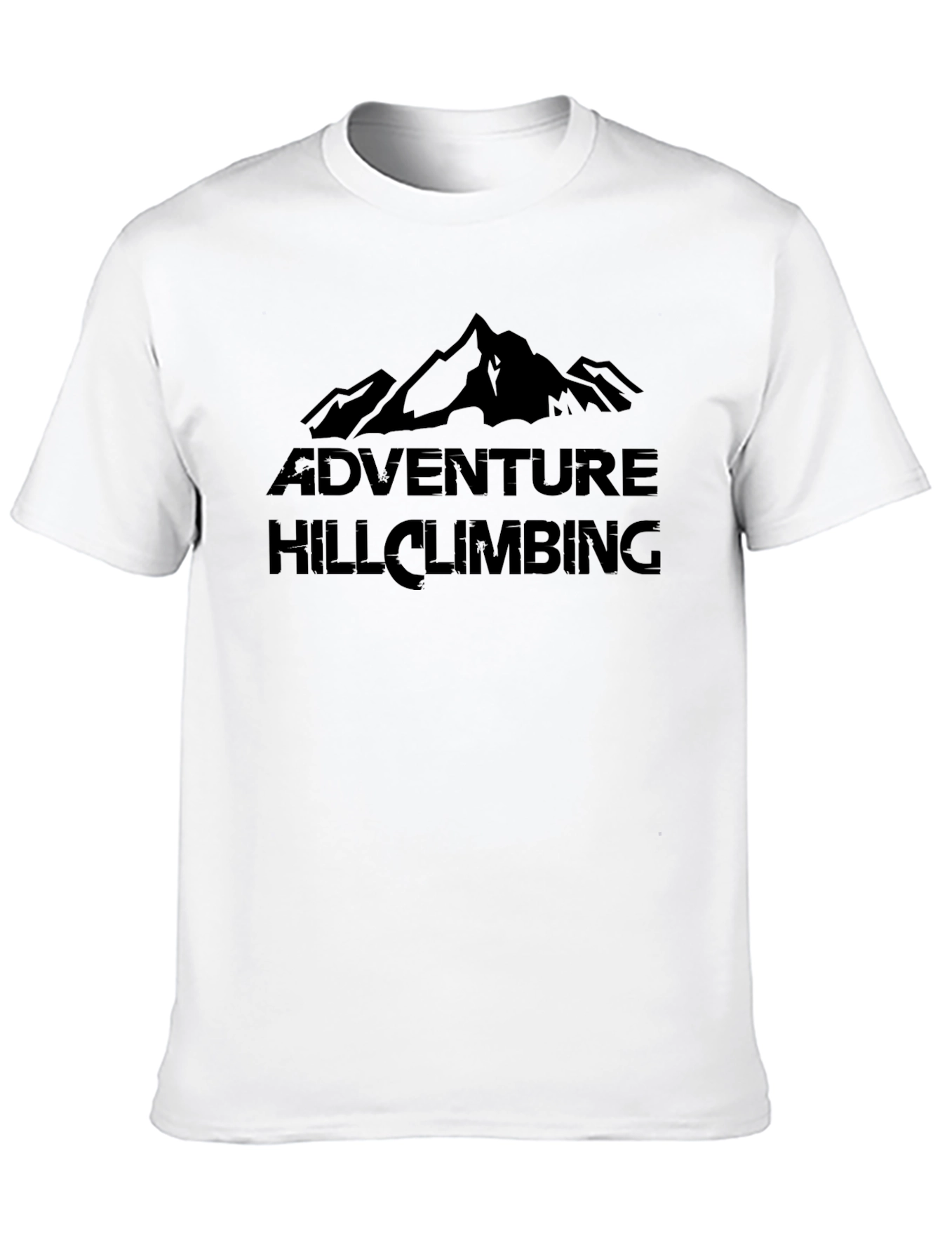 Adventure Hill Climbing Black T-Shirt