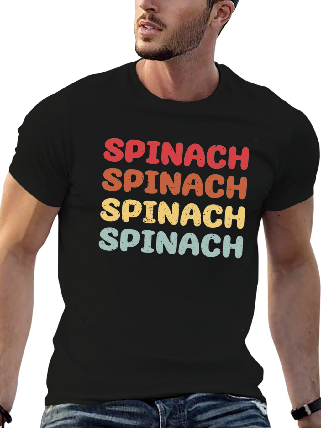 Retro Spinach Lover T-Shirt
