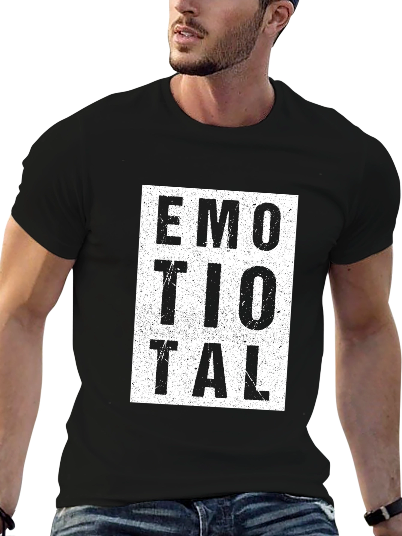 Emotional Graphic Tee - Trendy Style