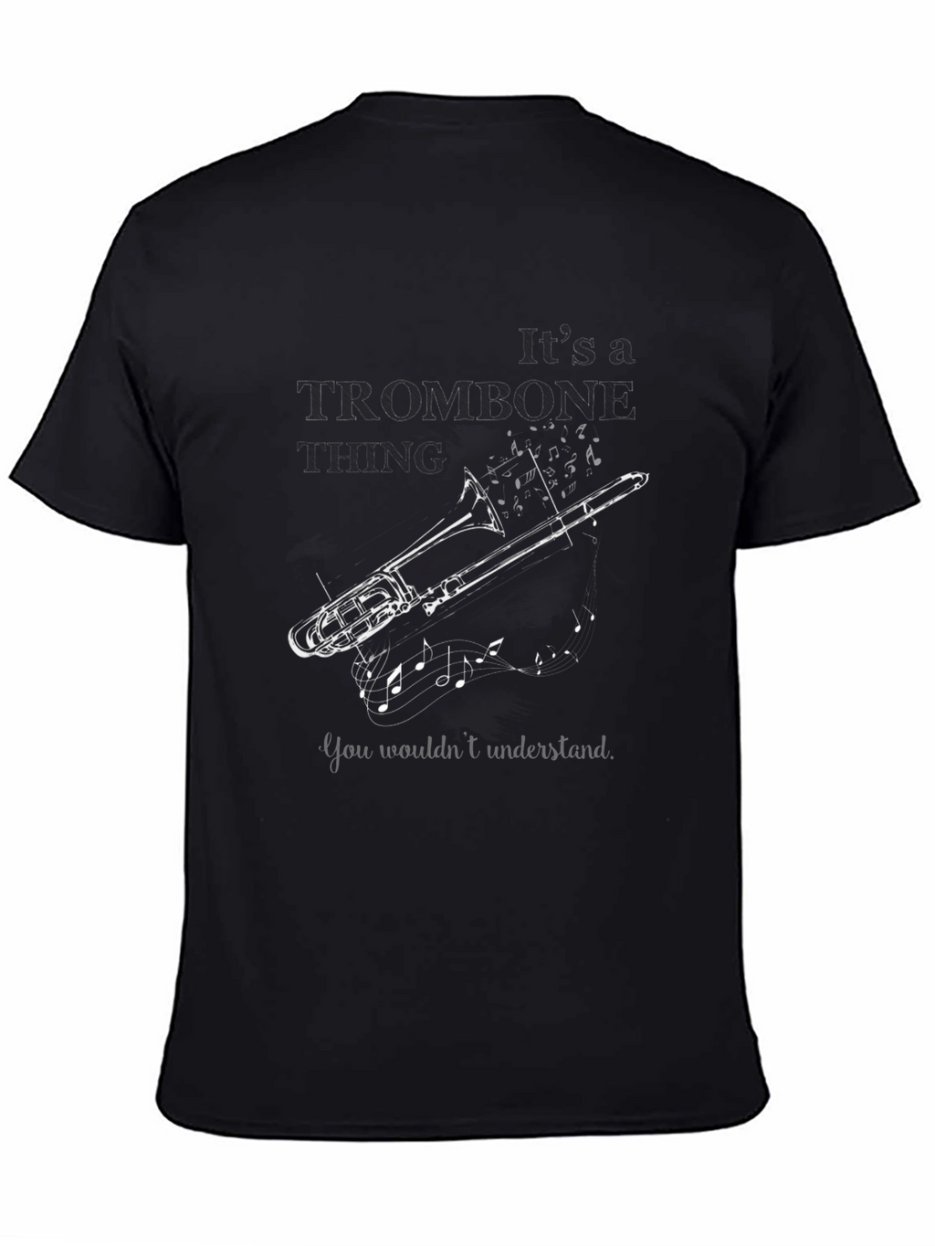 Trombone Player Tee - Music Lover Gift