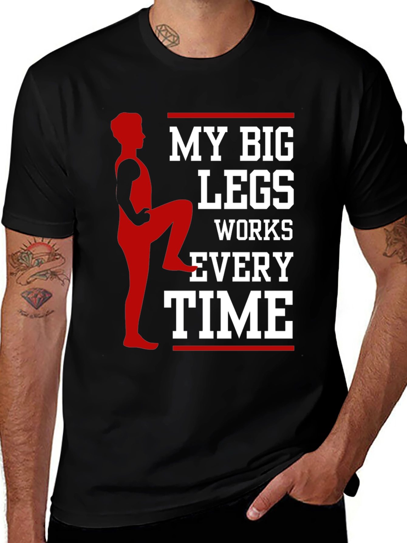 My Big Legs T-Shirt - Gym Workout Tee