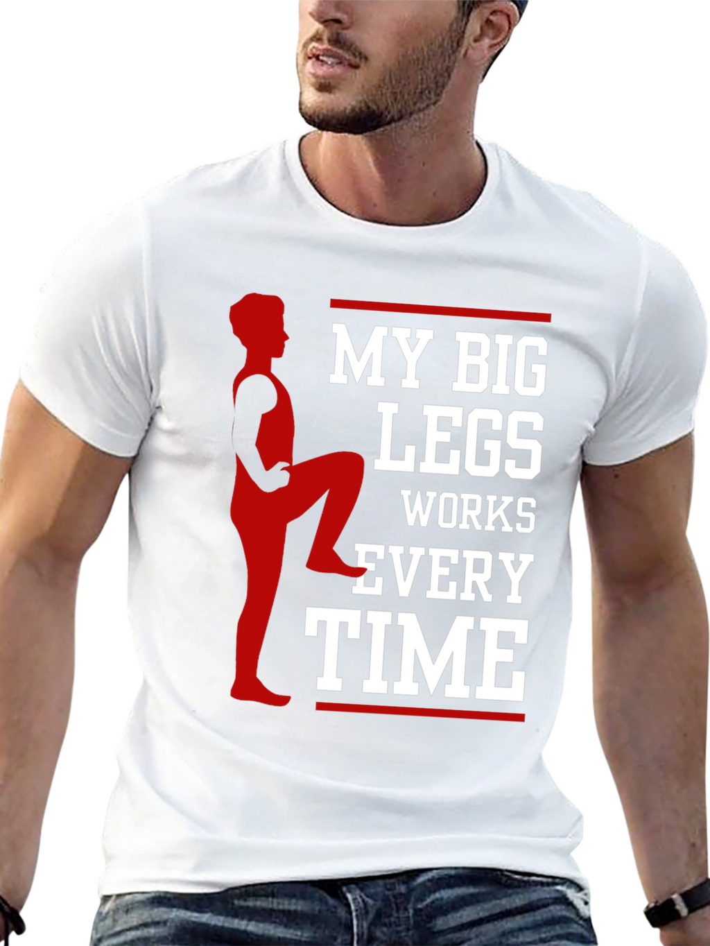 My Big Legs T-Shirt - Gym Workout Tee
