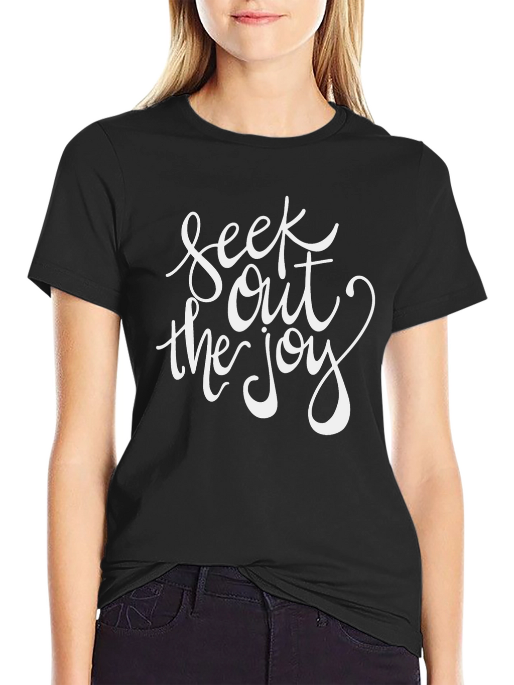 Seek Out the Joy T-Shirt - Inspirational Graphic Tee