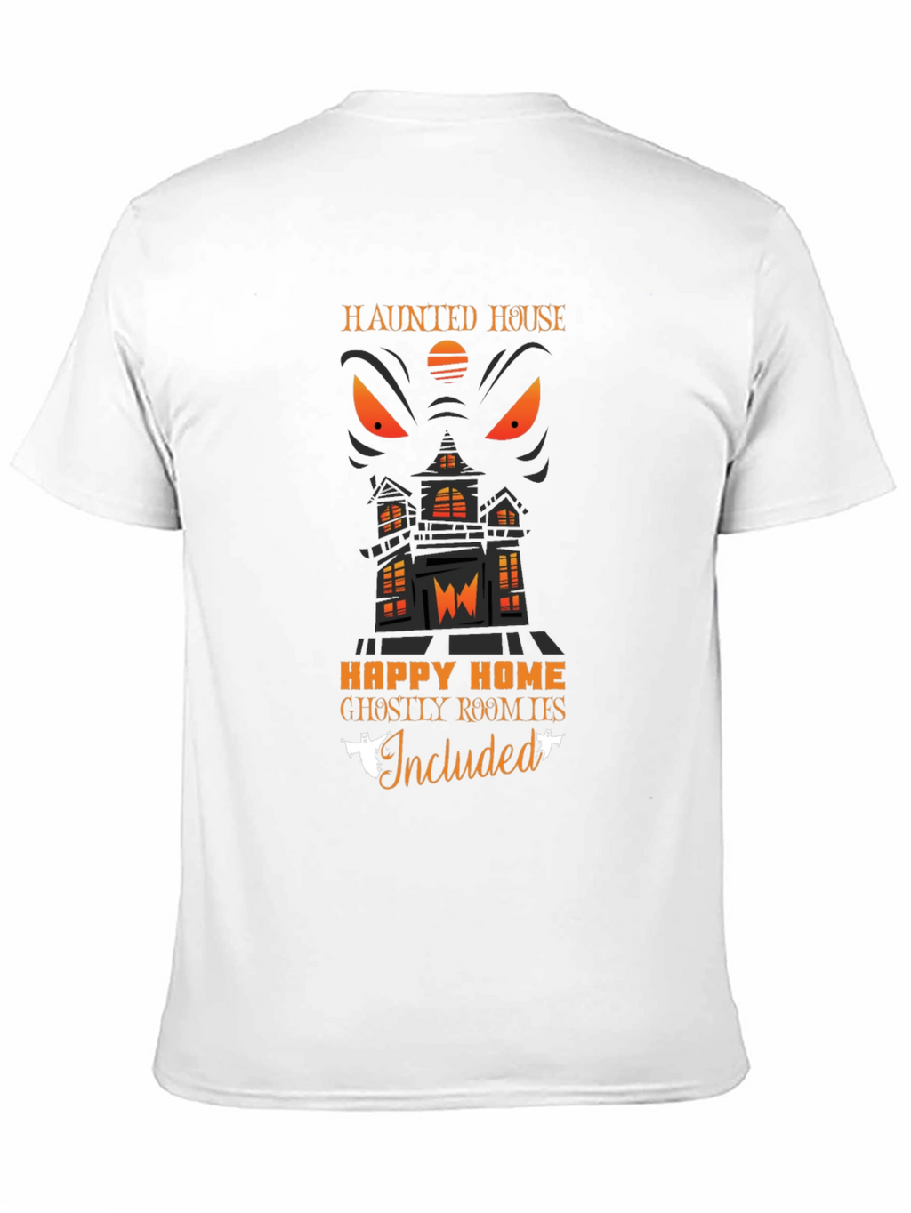 Haunted House Halloween Graphic Tee