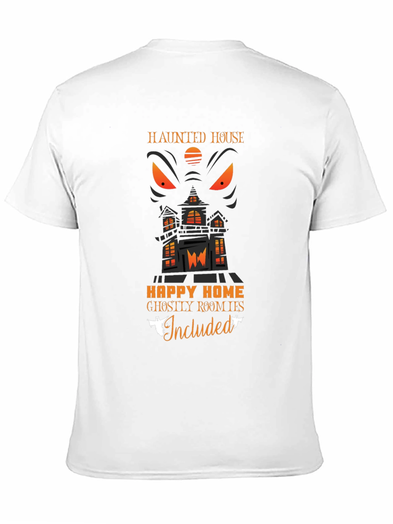 Haunted House Halloween Graphic Tee