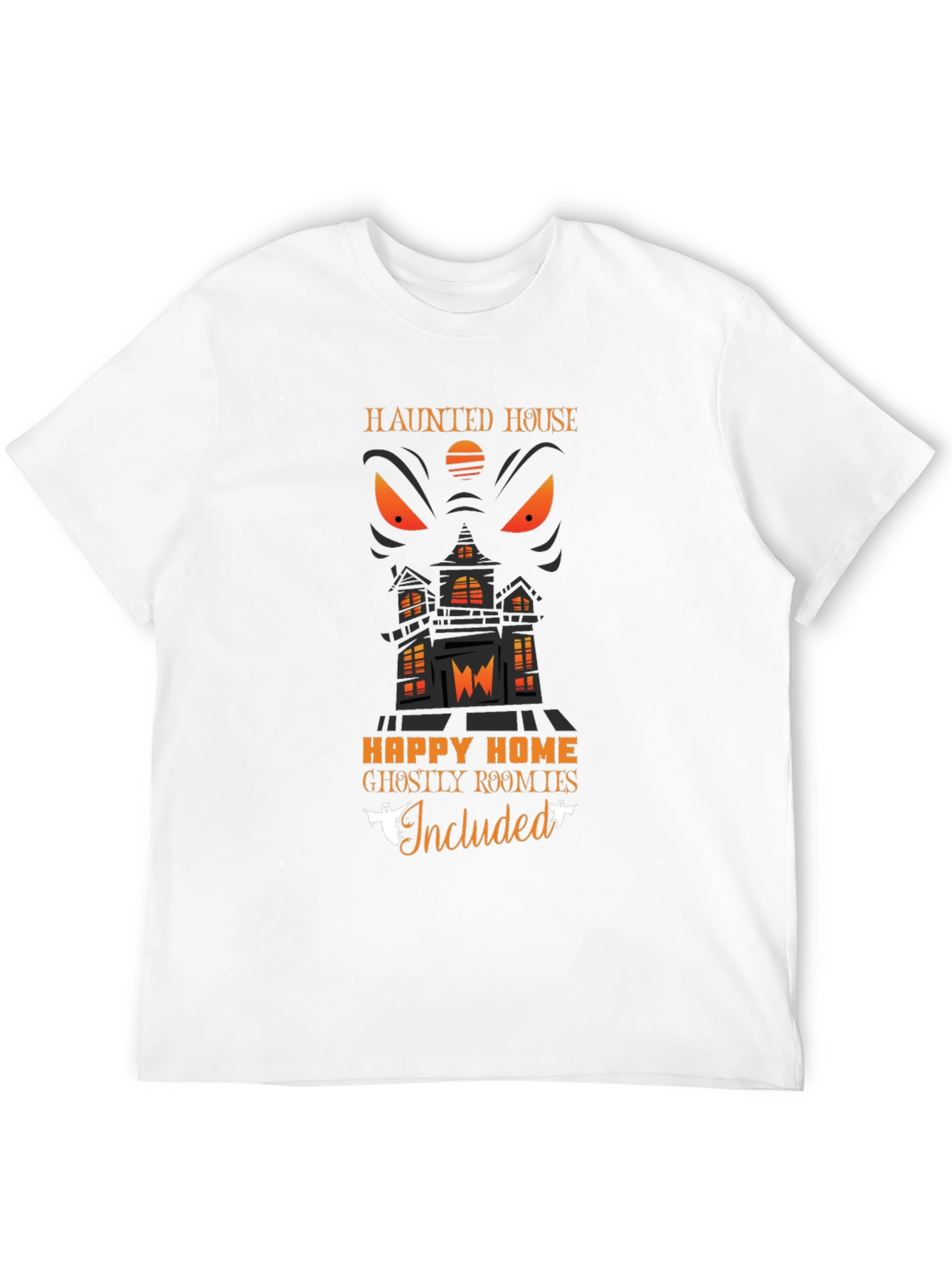 Haunted House Halloween Graphic Tee
