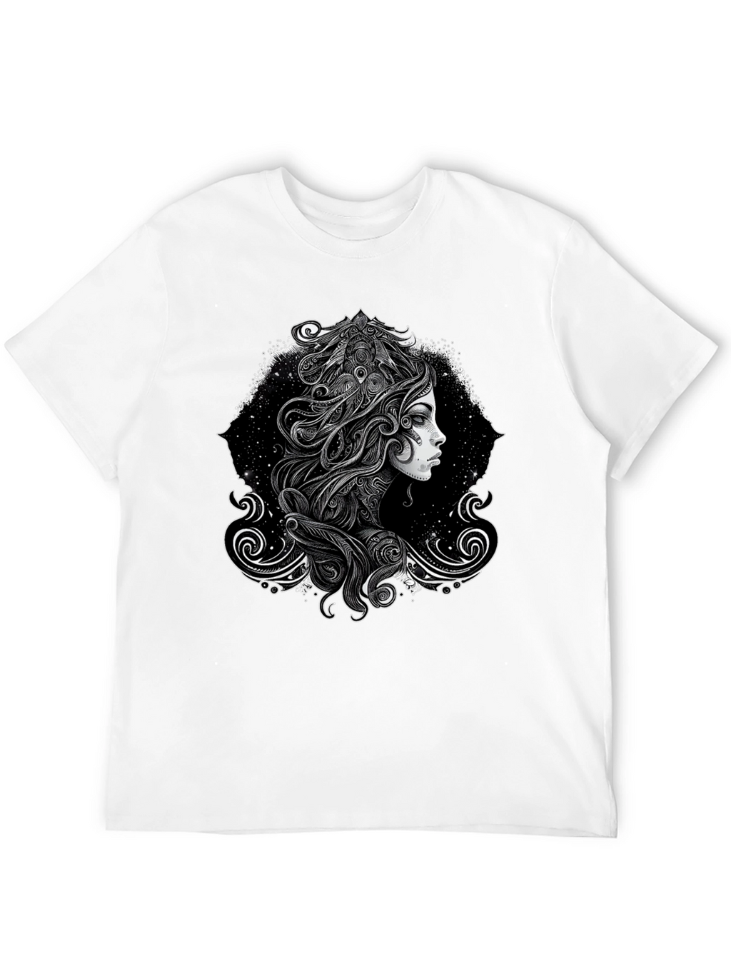 Mystic Woman Graphic Black Tee