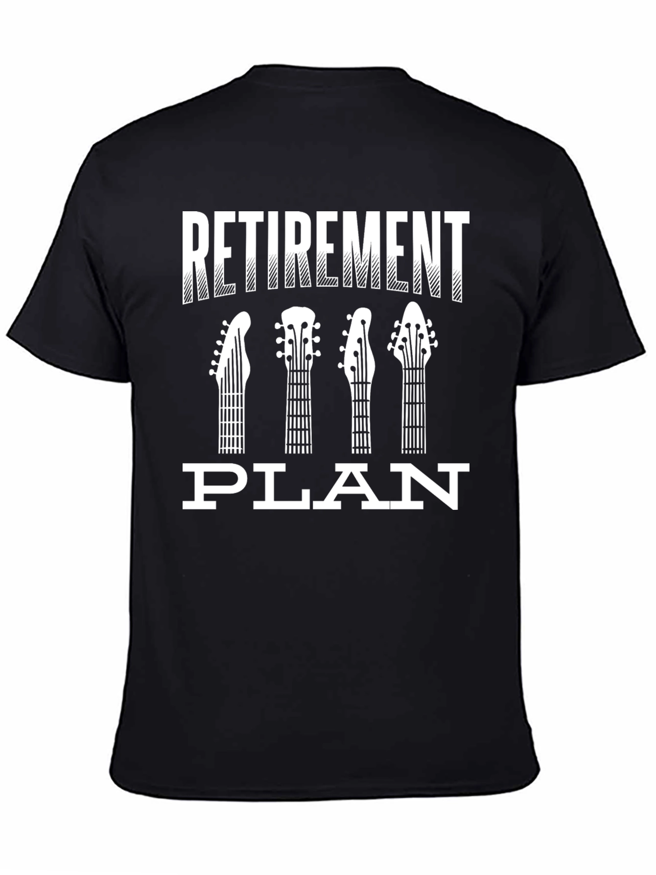 Retirement Plan Guitar T-Shirt - Musicians Gift