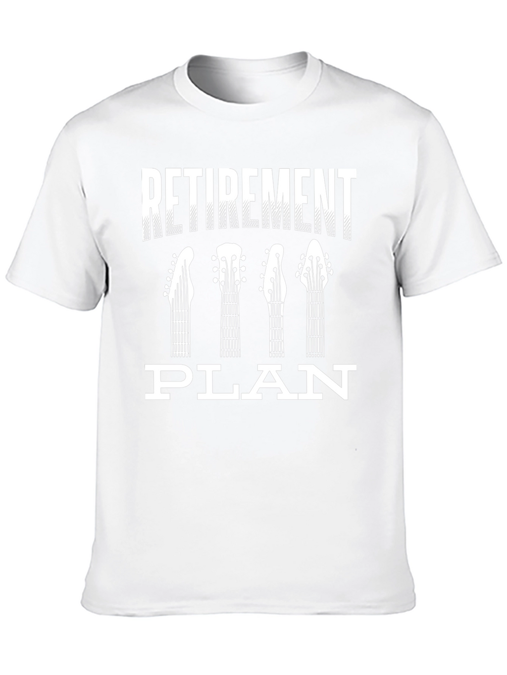 Retirement Plan Guitar T-Shirt - Musicians Gift
