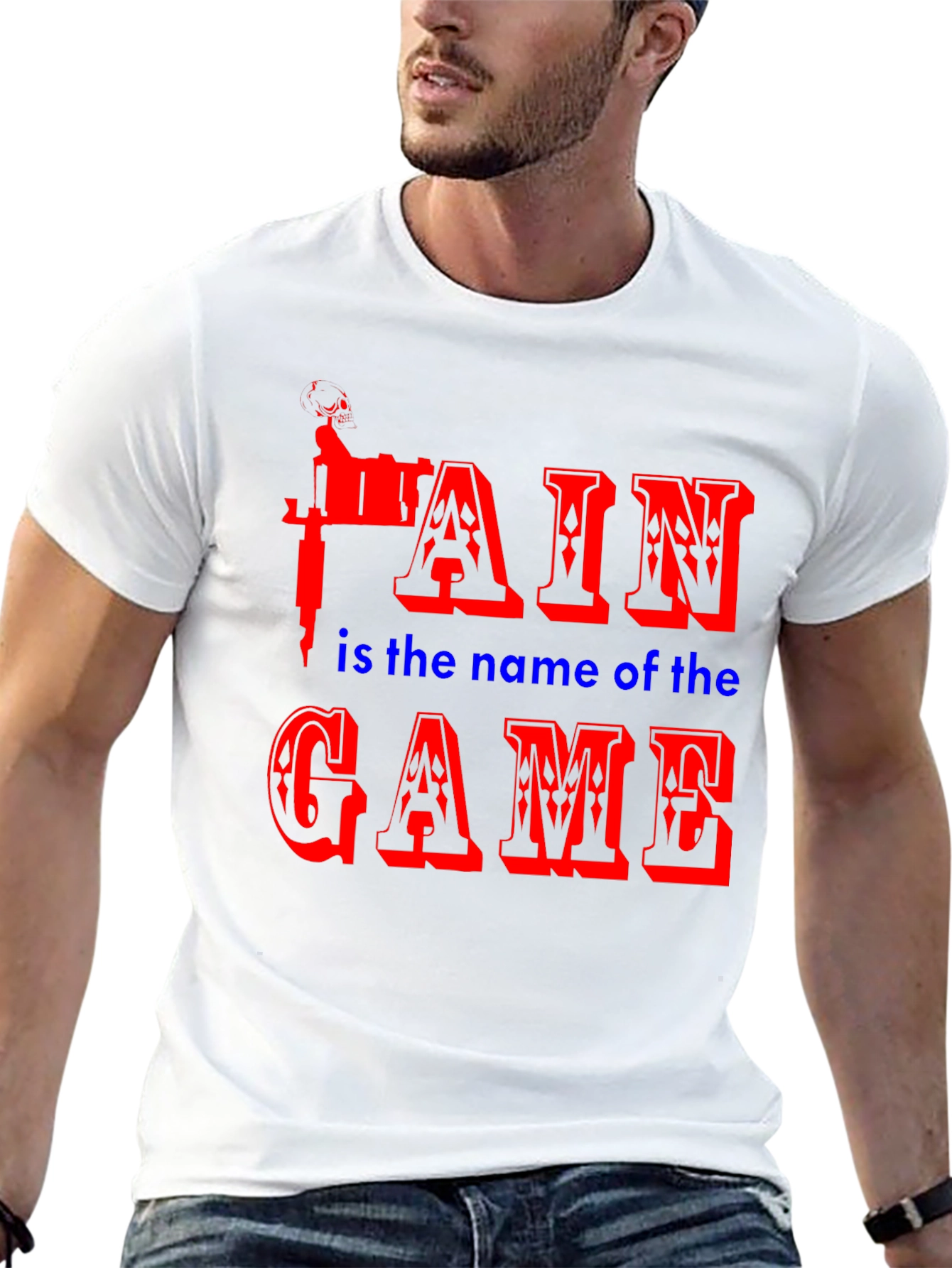 Pain is the Name of the Game Black T-Shirt