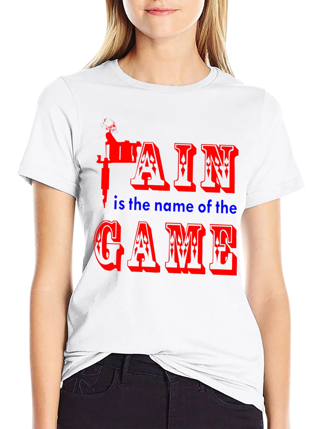 Pain is the Name of the Game Black T-Shirt