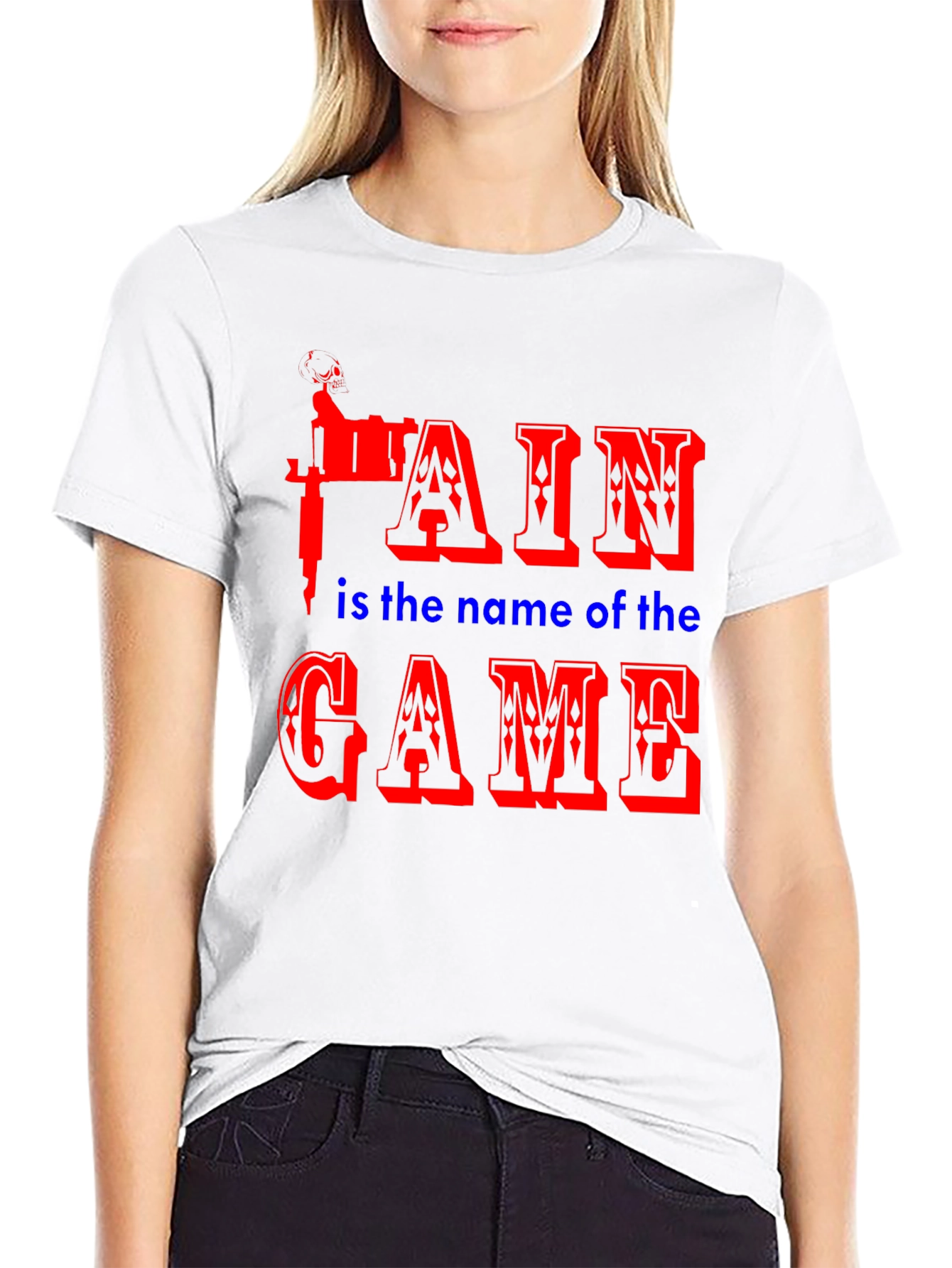 Pain is the Name of the Game Black T-Shirt