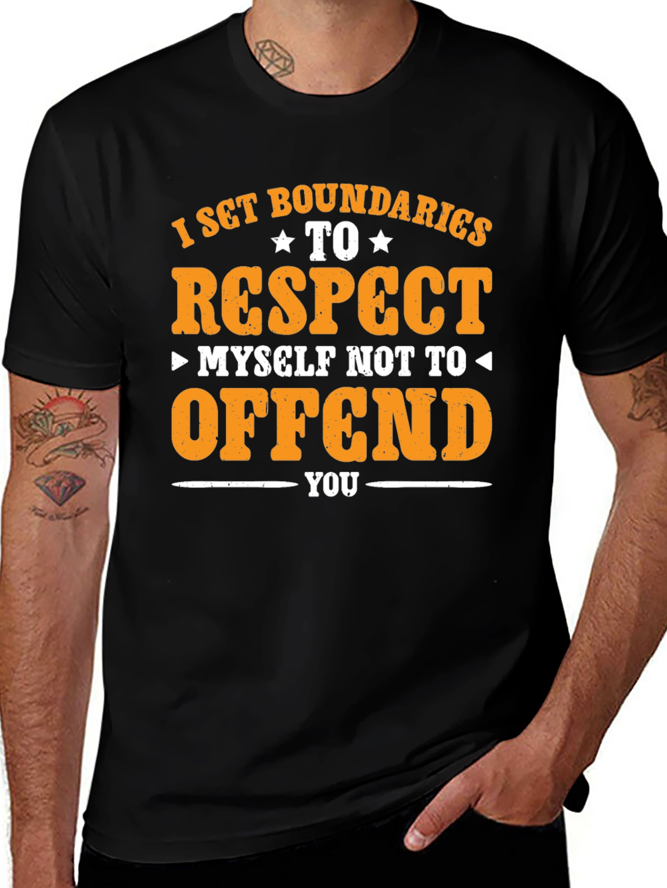 Boundaries Respect Graphic Tee