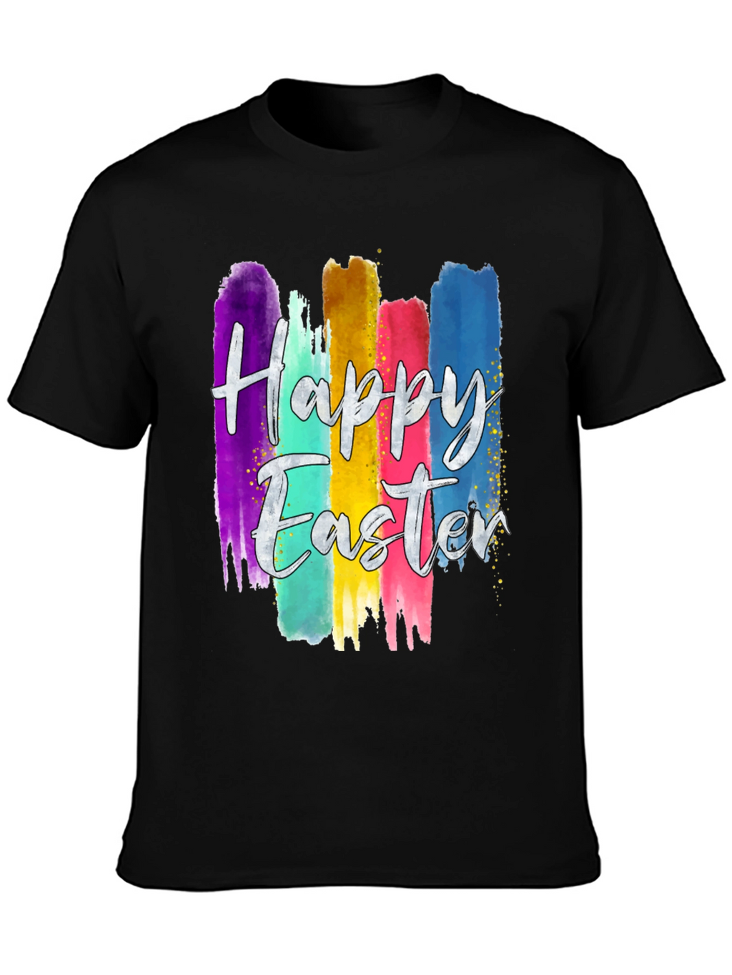 Happy Easter Brushstroke Tee