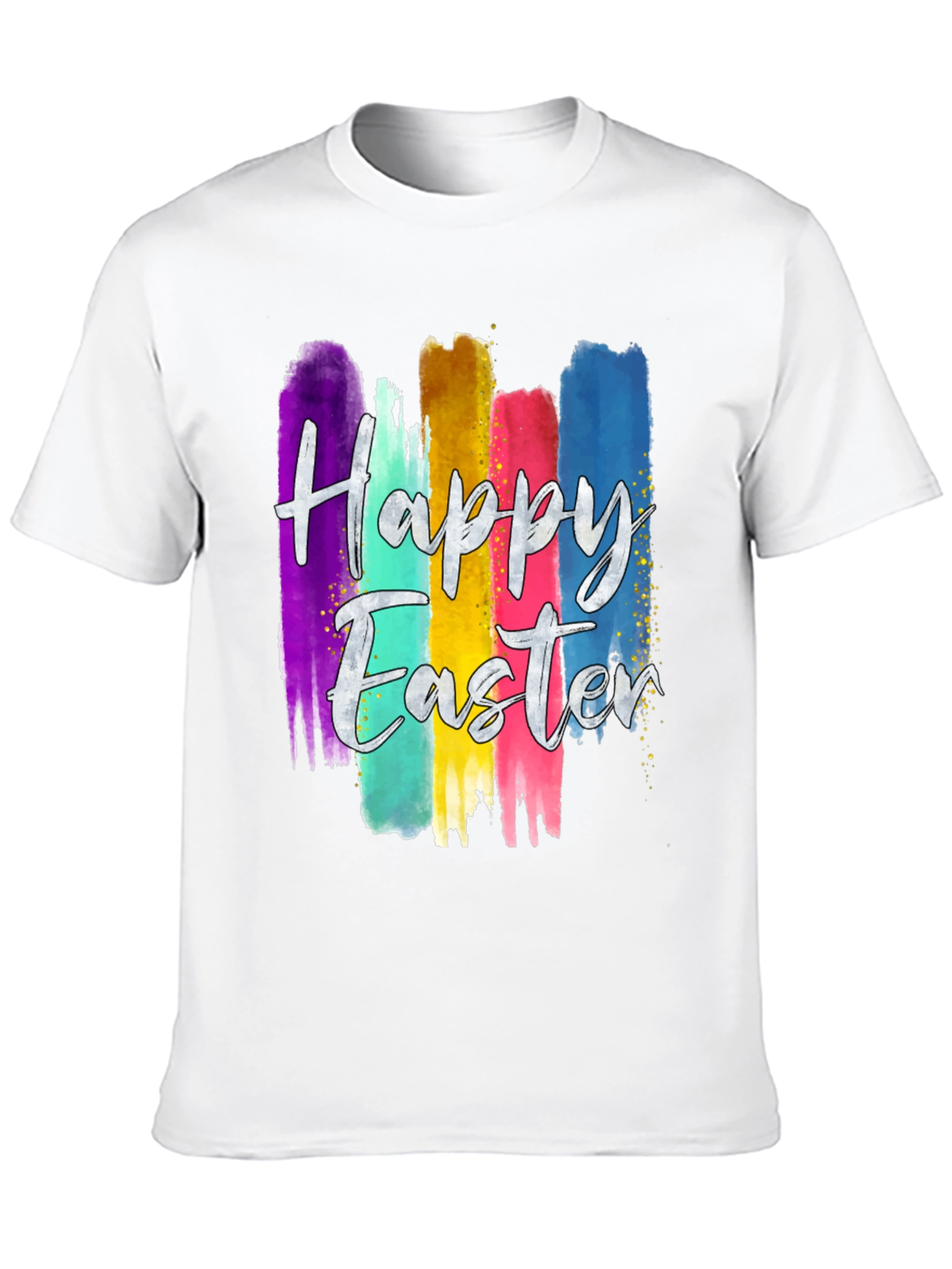Happy Easter Brushstroke Tee
