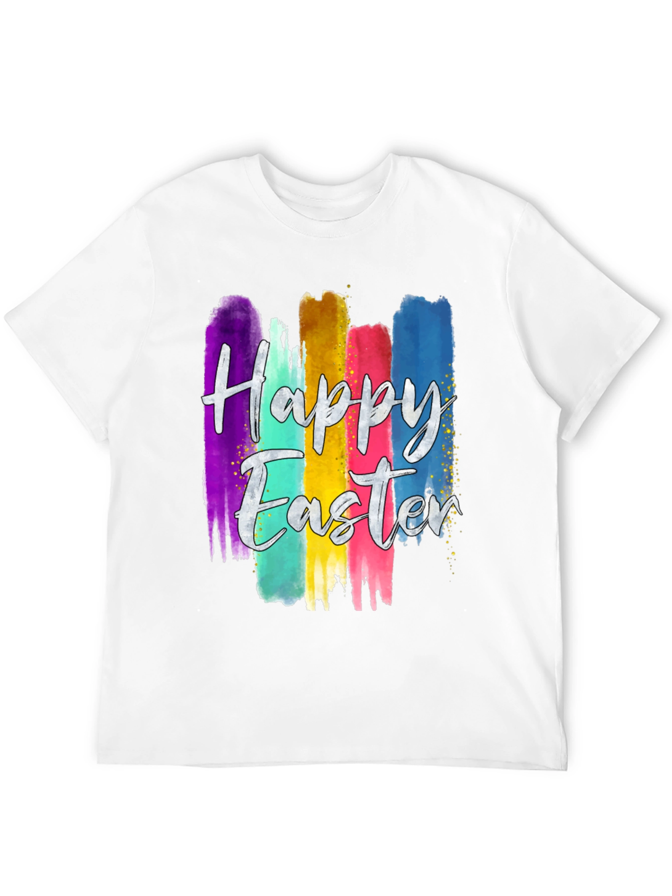 Happy Easter Brushstroke Tee